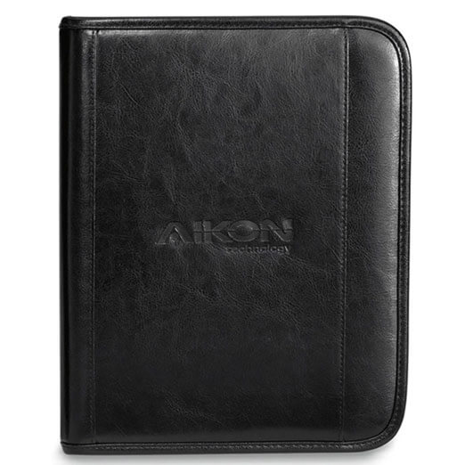 Deluxe Leather Wired Padfolio