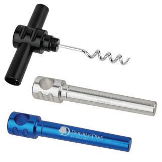 Anodized Aluminum Wine/Champagne Corkscrew Opener 