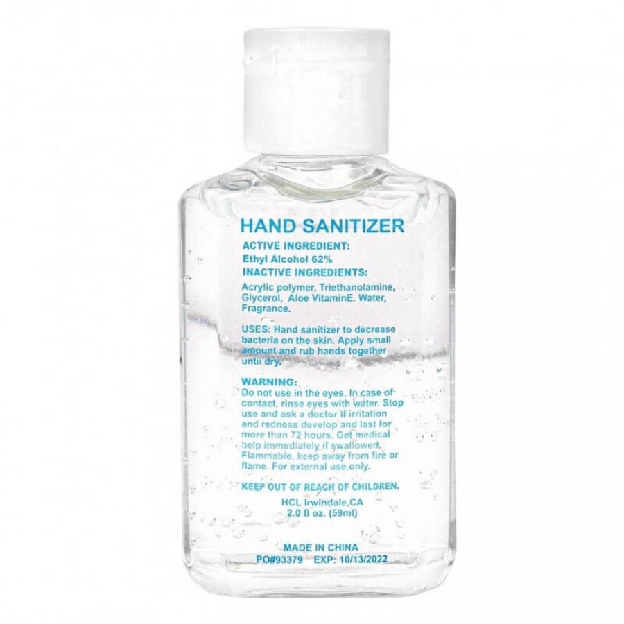 Logo 2 oz. Hand Sanitizer Gel