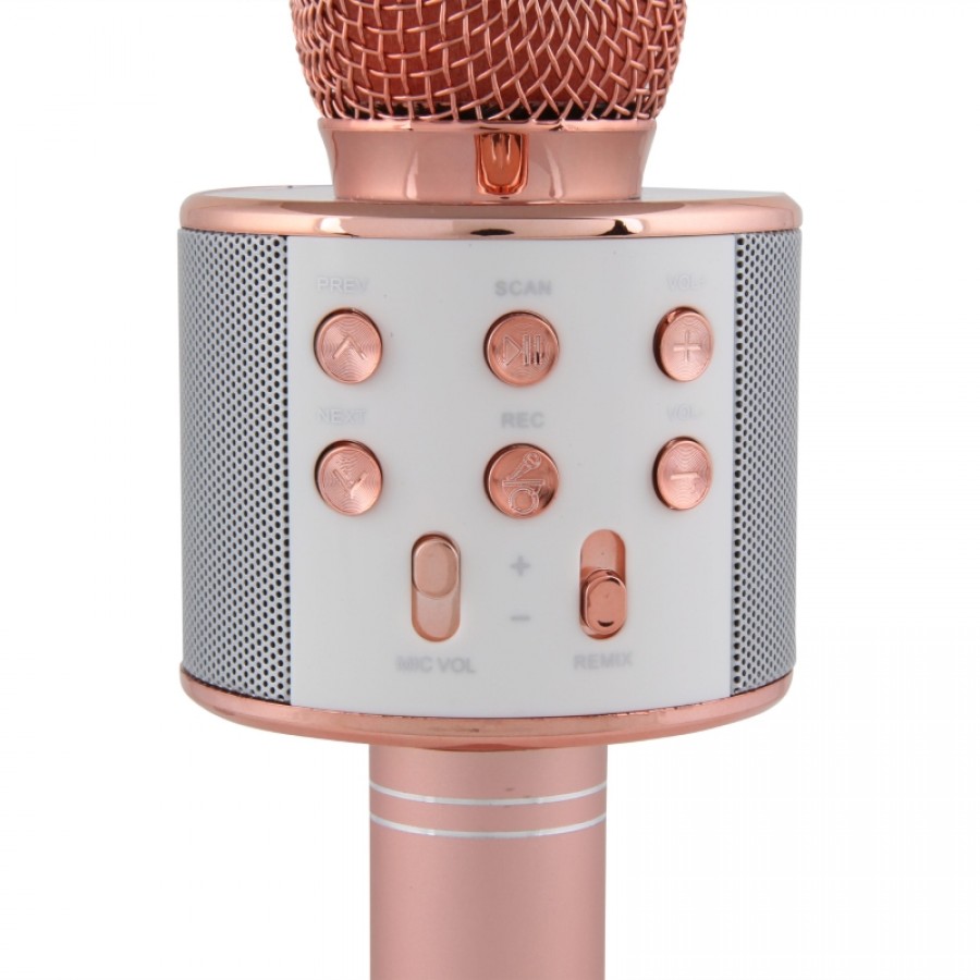 Smartphone Compatible Karaoke Microphone with Speaker