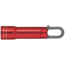 Mini Aluminum Flashlight with Carabiner