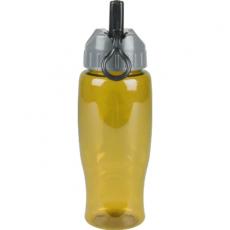Custom Printed 27 oz. Poly-Pure Bottle with Flip Straw Lid