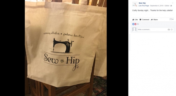 Sew Hip | Natural Economy Tote